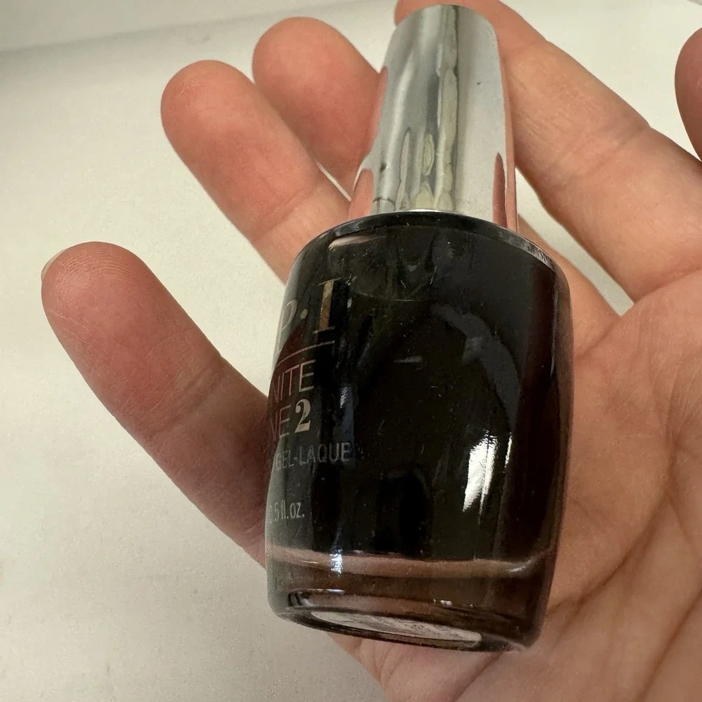 OPI‎ Infinite Shine - Black Onyx - Long Lasting Nail Lacquer New without box